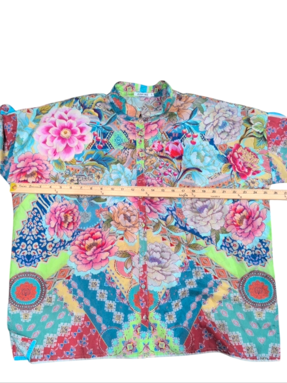 Johnny Was Prisma Seline Button Down Small - Picture 10 of 10